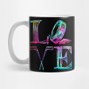 Love Ice Hockey Girls Hockey Mug